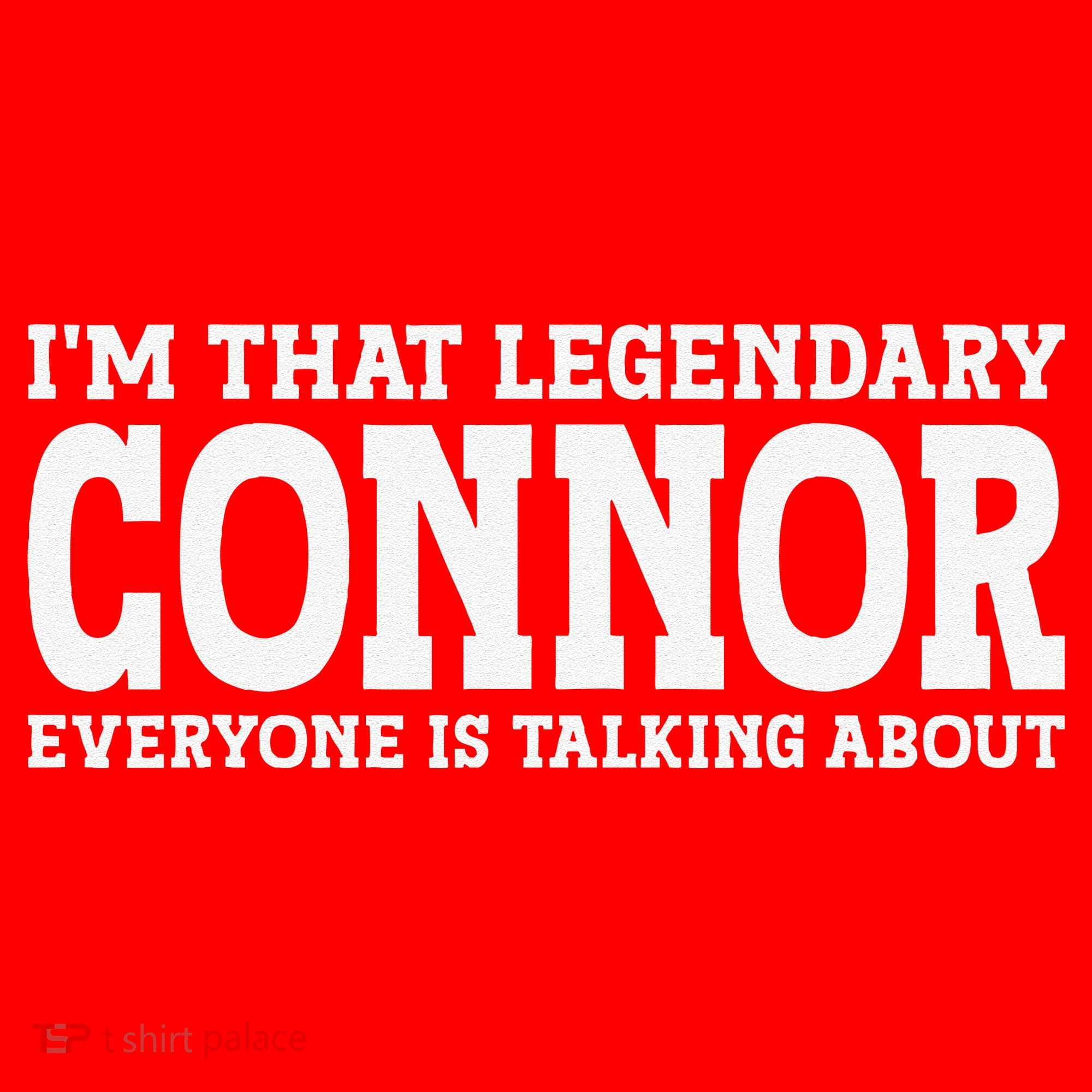 Connor Surname Funny Team Family Last Name Connor Santa Hat