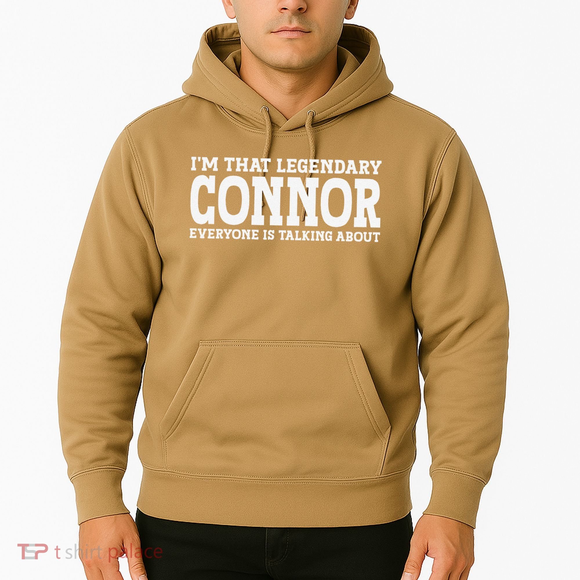 Connor Surname Funny Team Family Last Name Connor Hoodie