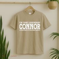 Connor Surname Funny Team Family Last Name Connor T-Shirt thumb 2