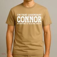 Connor Surname Funny Team Family Last Name Connor T-Shirt thumb 3