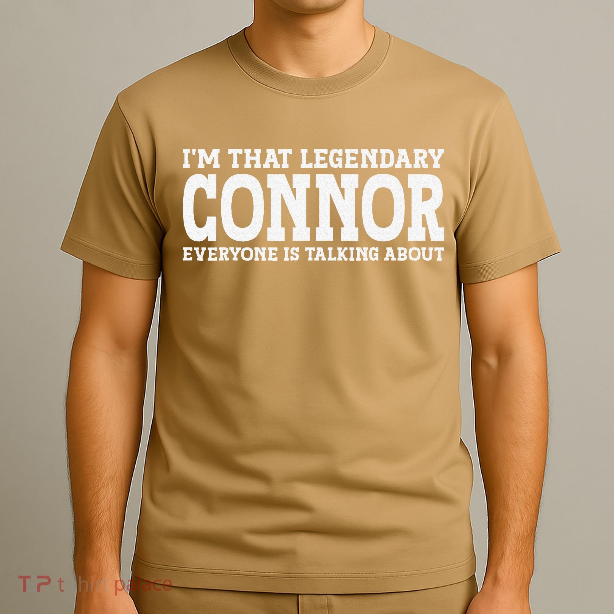 Connor Surname Funny Team Family Last Name Connor T-Shirt