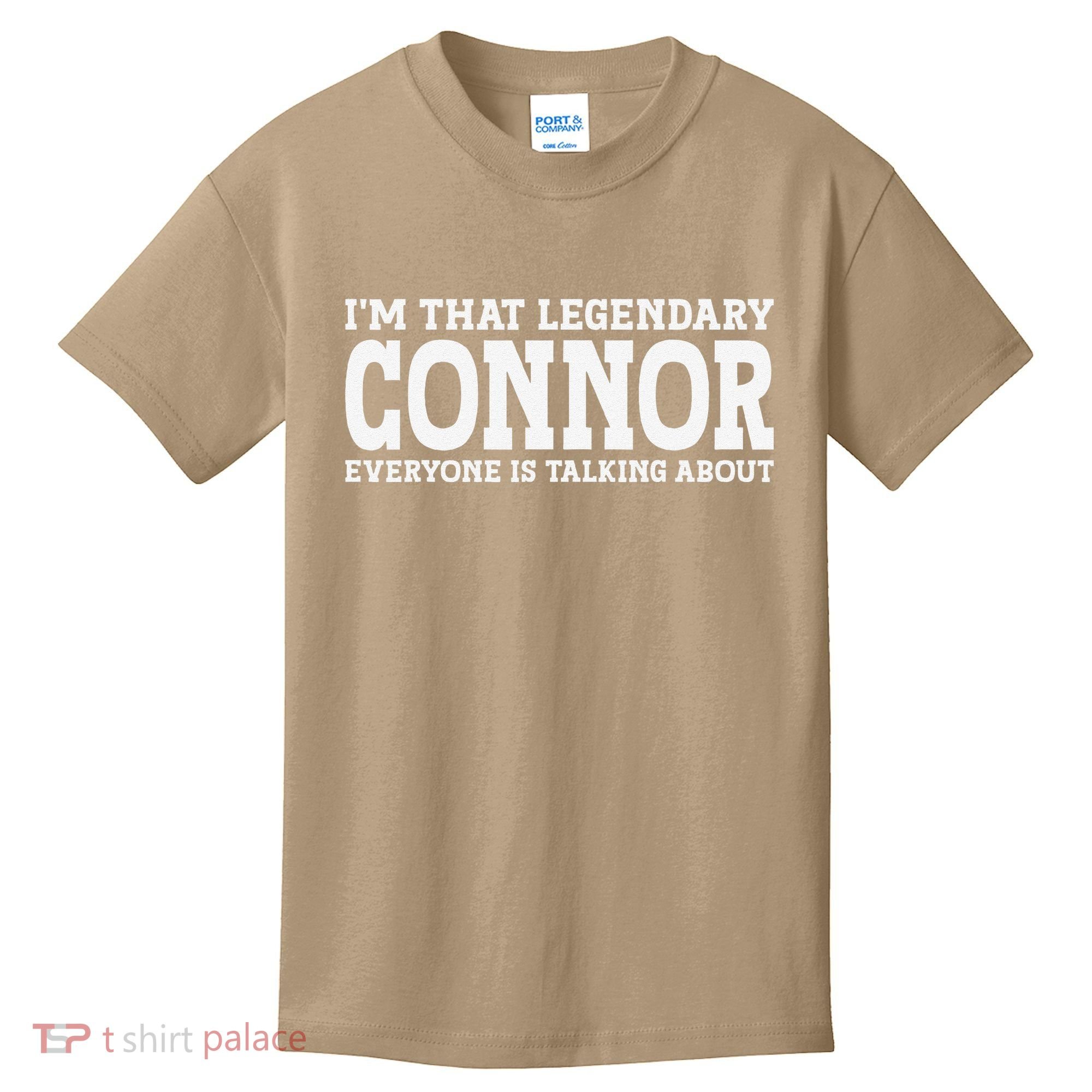 Connor Surname Funny Team Family Last Name Connor Kids T-Shirt