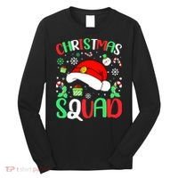 Christmas Squad Family Group Matching Christmas Pajama Party Long Sleeve Shirt thumb 0