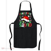 Christmas Squad Family Group Matching Christmas Pajama Party Apron thumb 0