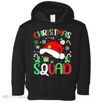 Christmas Squad Family Group Matching Christmas Pajama Party Toddler Hoodie thumb 0