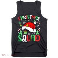 Christmas Squad Family Group Matching Christmas Pajama Party Tank Top thumb 0