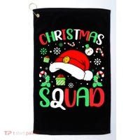 Christmas Squad Family Group Matching Christmas Pajama Party Golf Towel thumb 0