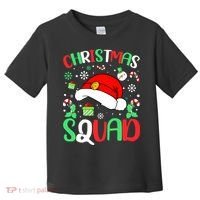 Christmas Squad Family Group Matching Christmas Pajama Party Toddler T-Shirt thumb 0