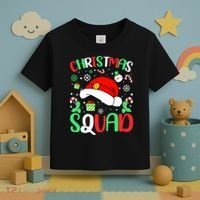 Christmas Squad Family Group Matching Christmas Pajama Party Toddler T-Shirt thumb 3