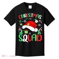 Christmas Squad Family Group Matching Christmas Pajama Party Kids T-Shirt thumb 0