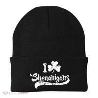 Clover Shenanigans Funny Irish Clover St Saint Patricks Day Beanie thumb 0