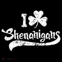 Clover Shenanigans Funny Irish Clover St Saint Patricks Day Women's Hoodie thumb 2