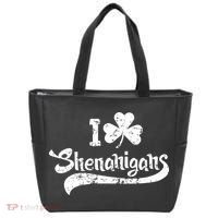 Clover Shenanigans Funny Irish Clover St Saint Patricks Day Tote Bag thumb 0