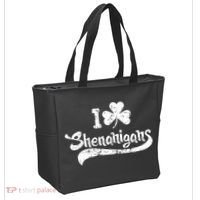 Clover Shenanigans Funny Irish Clover St Saint Patricks Day Tote Bag thumb 2