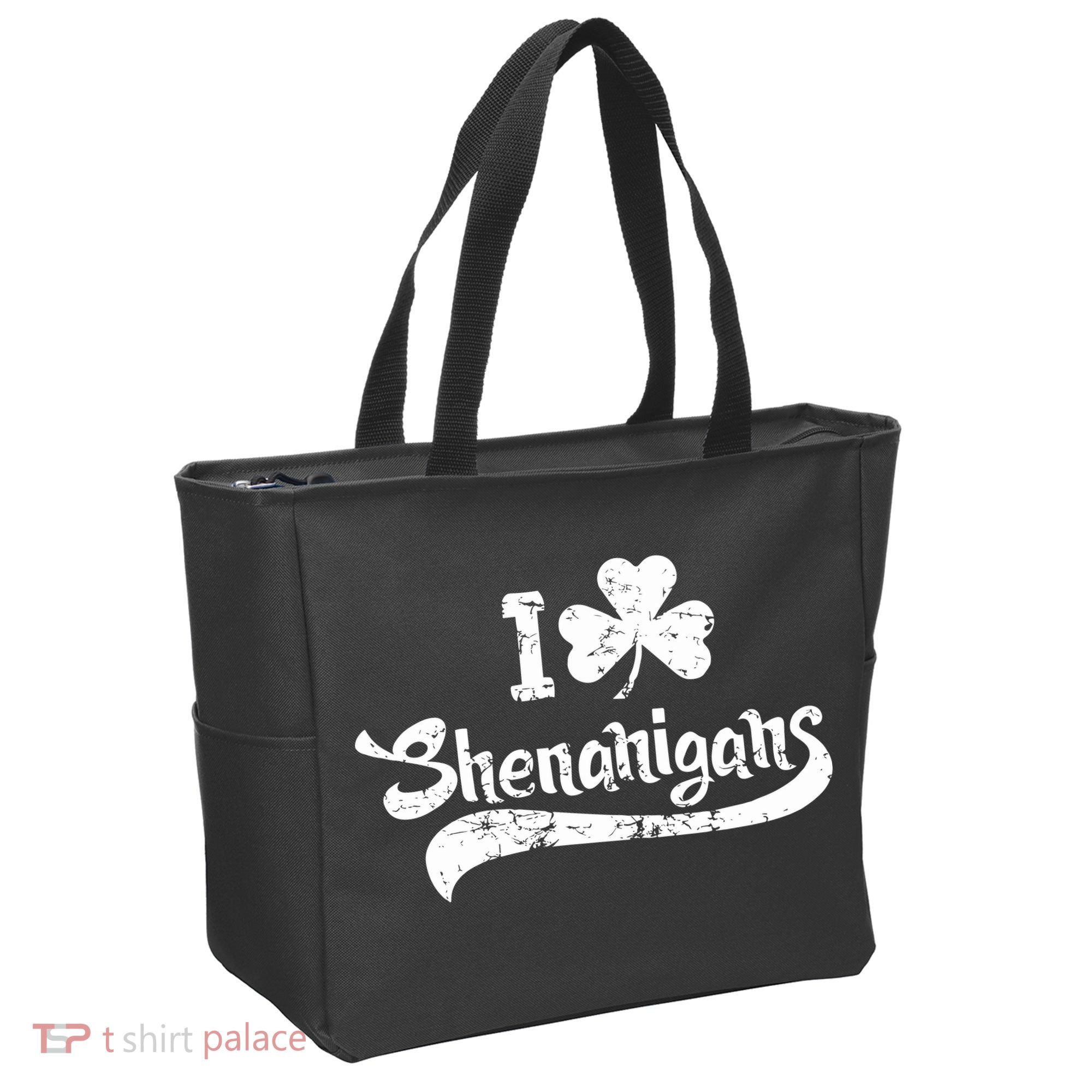 Clover Shenanigans Funny Irish Clover St Saint Patricks Day Tote Bag