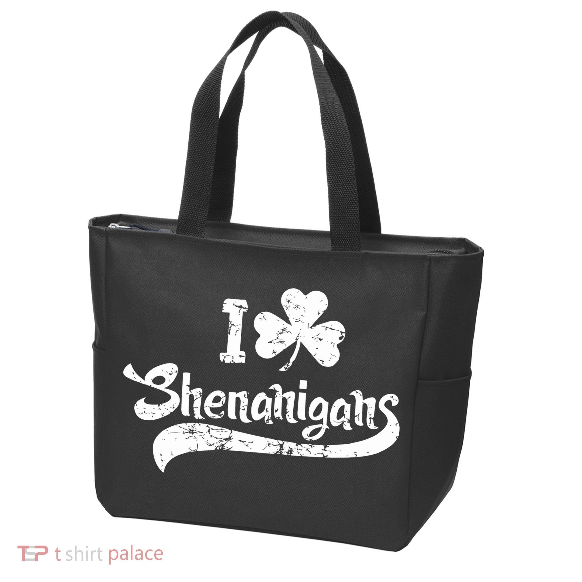 Clover Shenanigans Funny Irish Clover St Saint Patricks Day Tote Bag