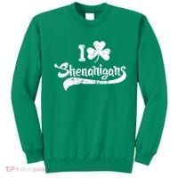 Clover Shenanigans Funny Irish Clover St Saint Patricks Day Sweatshirt thumb 0