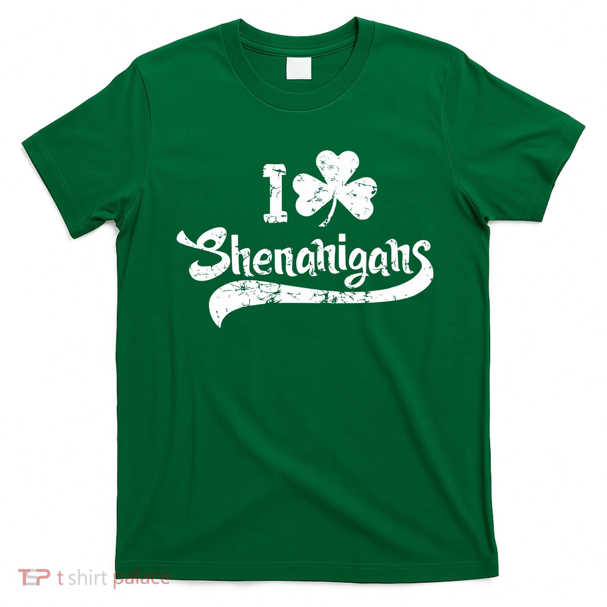 Clover Shenanigans Funny Irish Clover St Saint Patricks Day T-Shirt