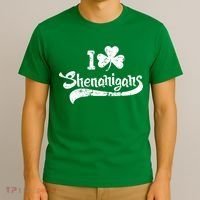 Clover Shenanigans Funny Irish Clover St Saint Patricks Day T-Shirt thumb 3