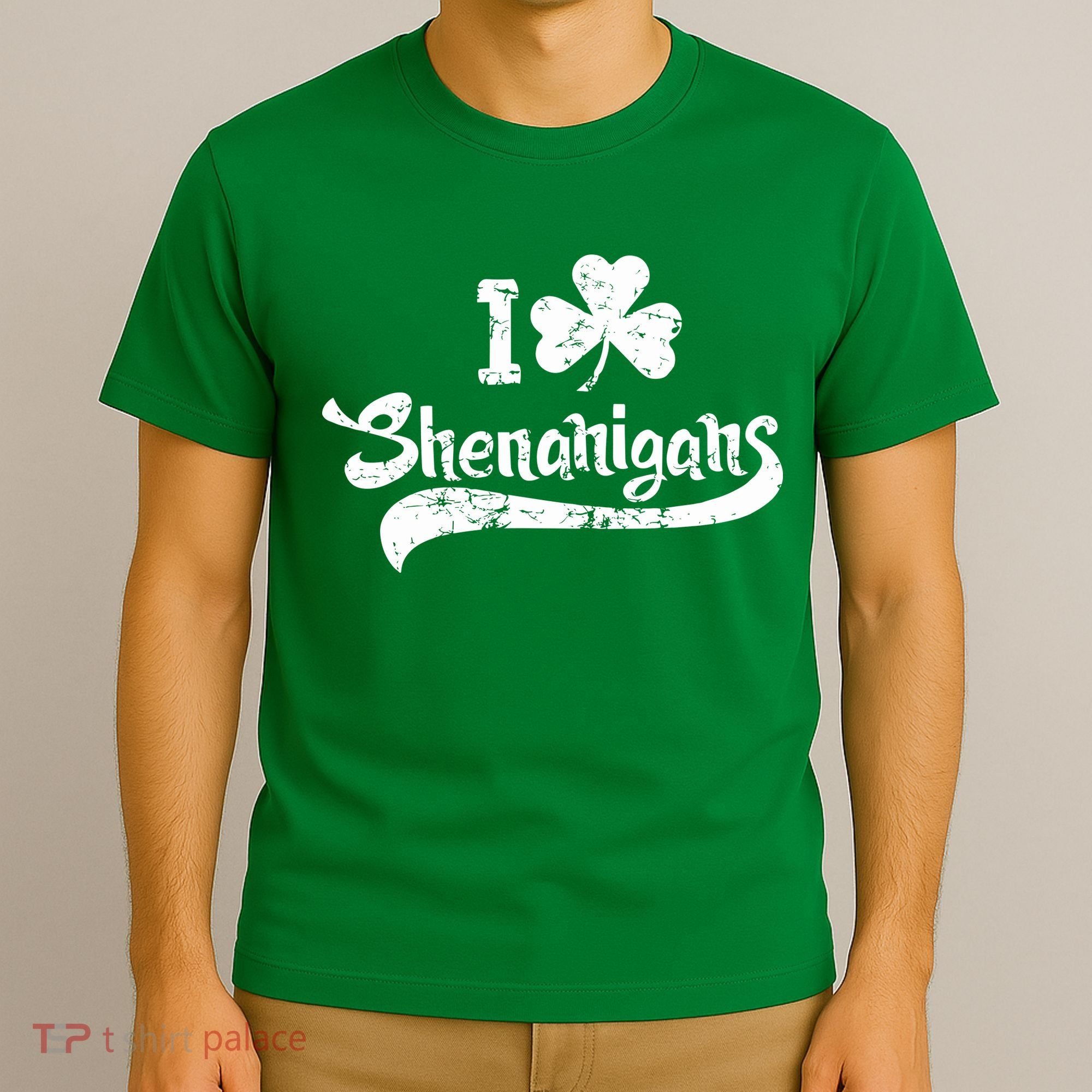 Clover Shenanigans Funny Irish Clover St Saint Patricks Day T-Shirt