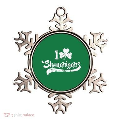 Clover Shenanigans Funny Irish Clover St Saint Patricks Day Ornament