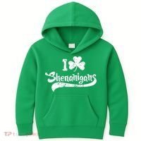 Clover Shenanigans Funny Irish Clover St Saint Patricks Day Kids Hoodie thumb 0