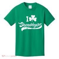 Clover Shenanigans Funny Irish Clover St Saint Patricks Day Kids T-Shirt thumb 0