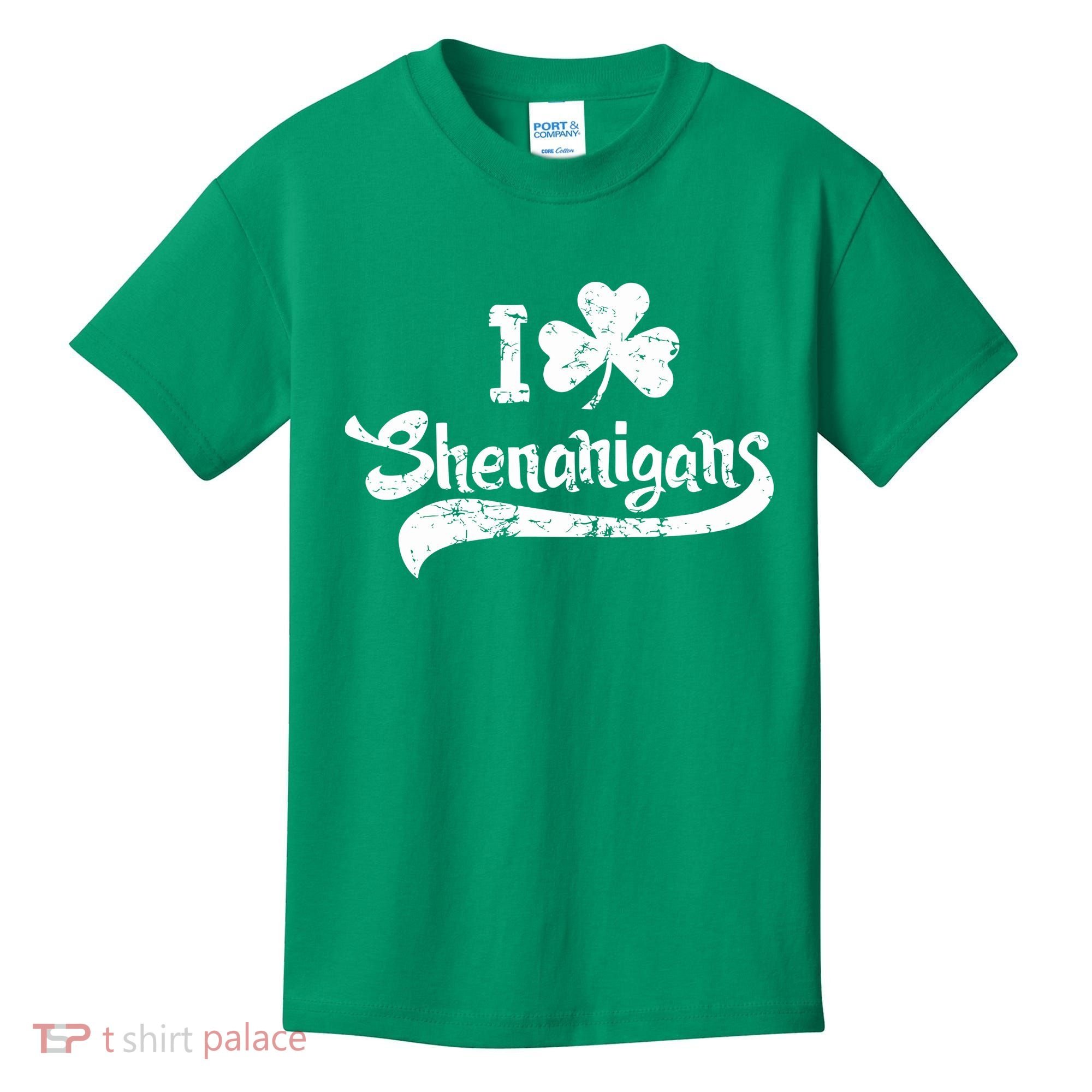 Clover Shenanigans Funny Irish Clover St Saint Patricks Day Kids T-Shirt