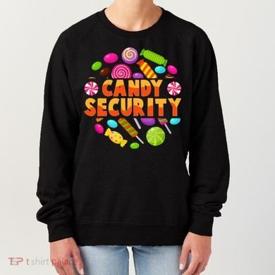 Candy Security Funny Candy Land Costume Candyland Party Women's Sweatshirt