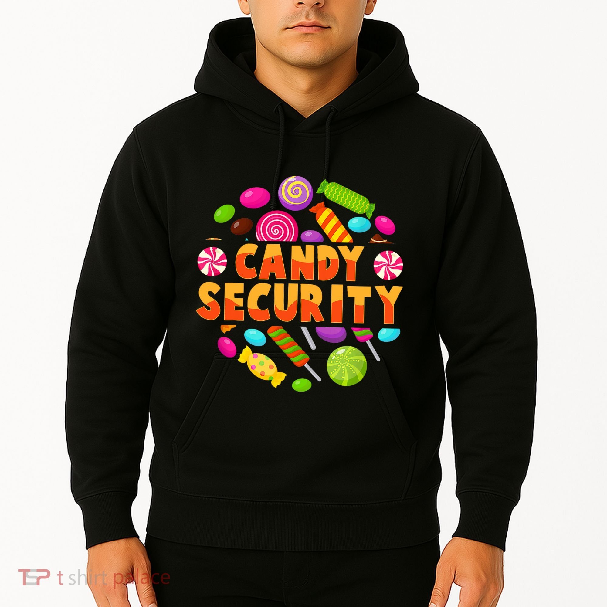 Candy Security Funny Candy Land Costume Candyland Party Hoodie