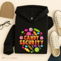Candy Security Funny Candy Land Costume Candyland Party Hoodie thumb 4