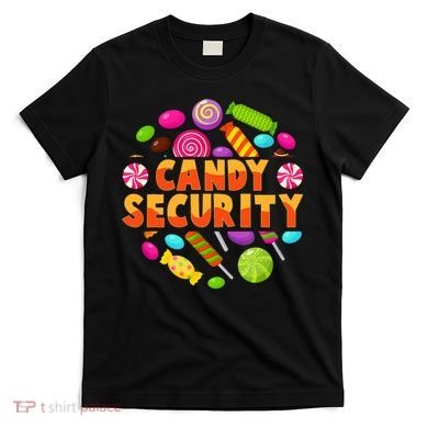 Candy Security Funny Candy Land Costume Candyland Party T-Shirt