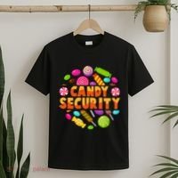 Candy Security Funny Candy Land Costume Candyland Party T-Shirt thumb 2