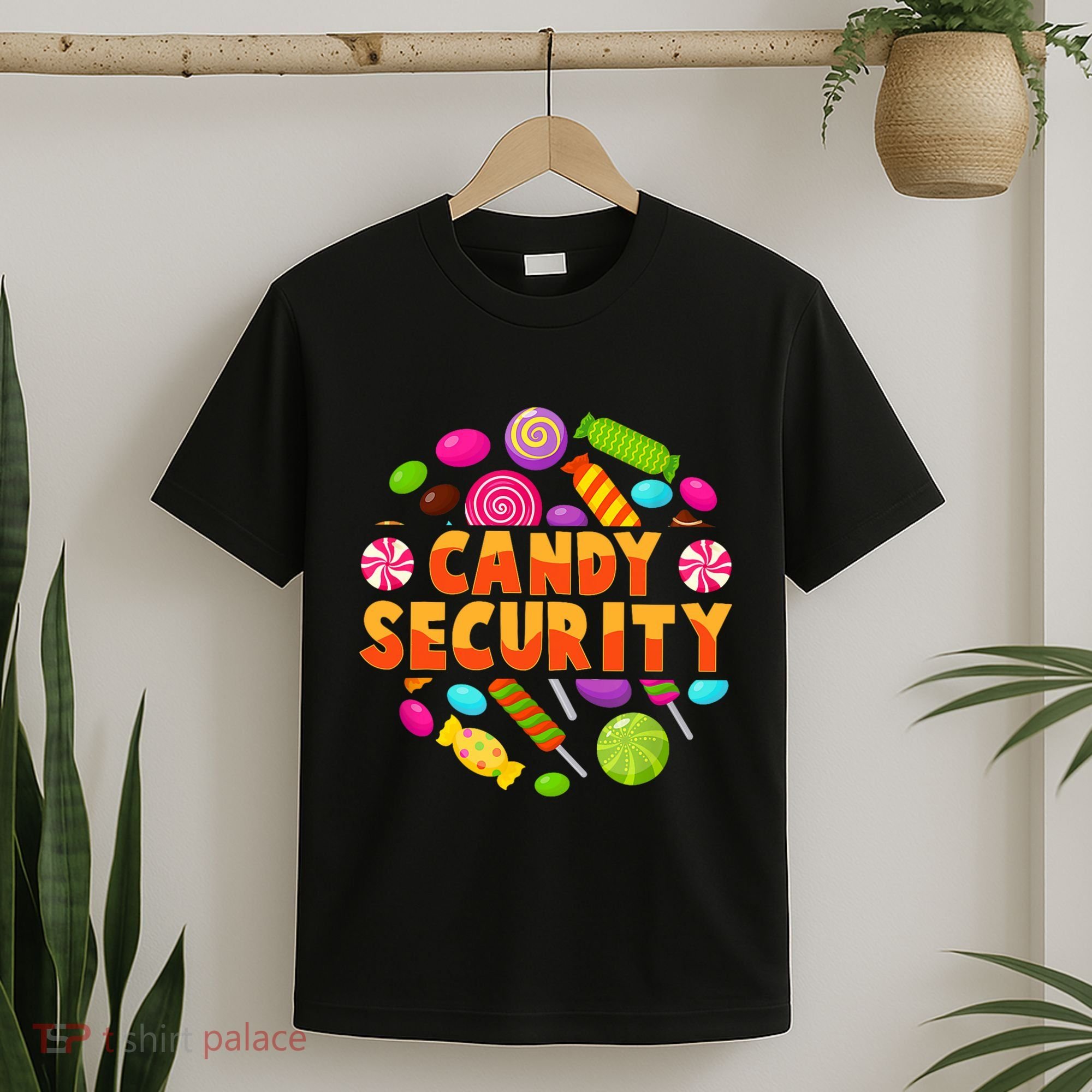 Candy Security Funny Candy Land Costume Candyland Party T-Shirt