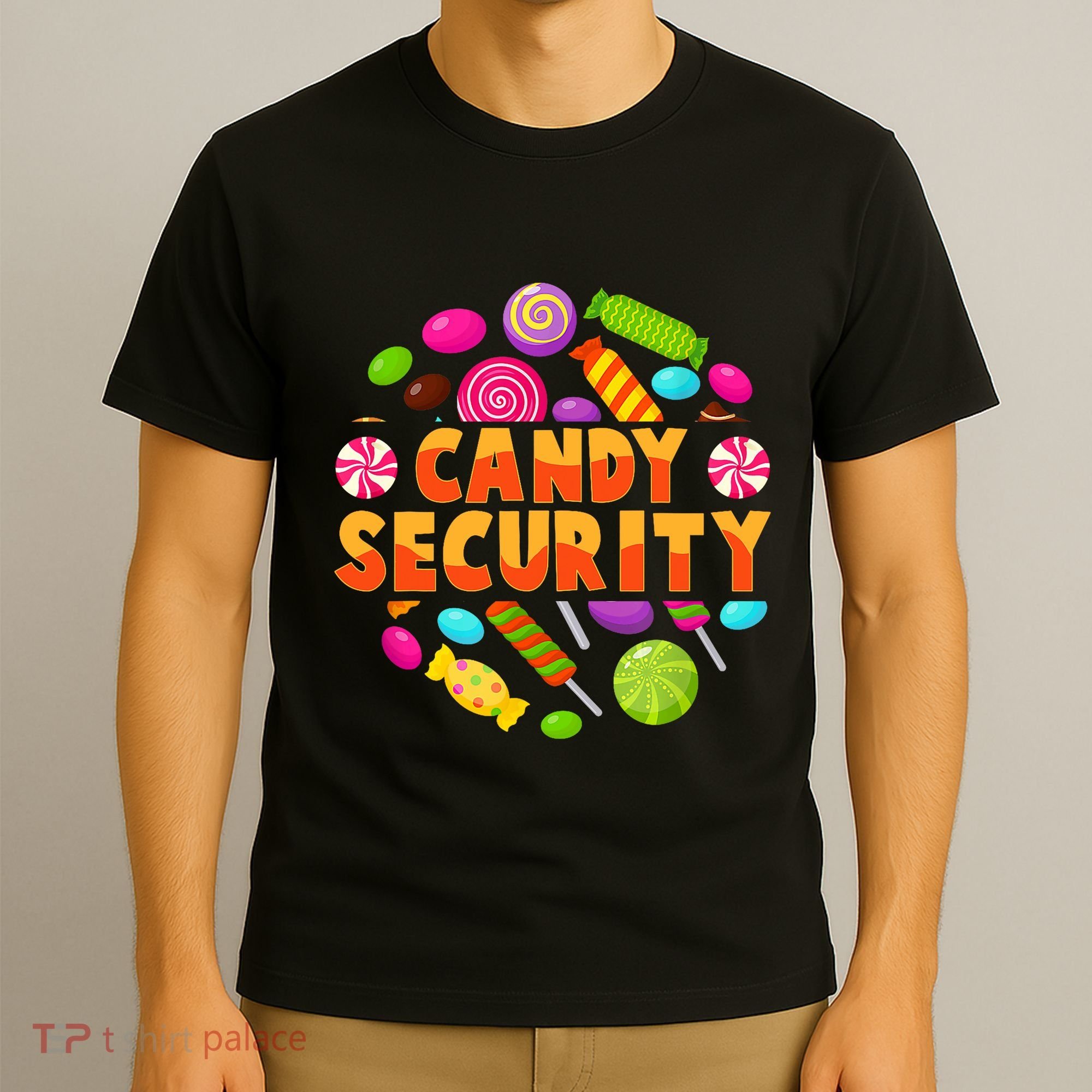 Candy Security Funny Candy Land Costume Candyland Party T-Shirt