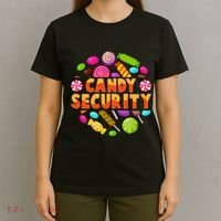 Candy Security Funny Candy Land Costume Candyland Party T-Shirt thumb 4