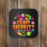 Candy Security Funny Candy Land Costume Candyland Party Coaster thumb 0