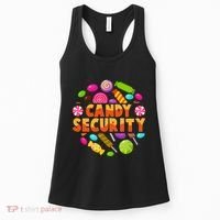 Candy Security Funny Candy Land Costume Candyland Party Women's Tank Top thumb 0