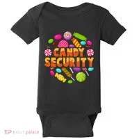 Candy Security Funny Candy Land Costume Candyland Party Baby Bodysuit thumb 0