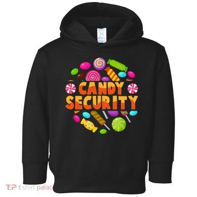 Candy Security Funny Candy Land Costume Candyland Party Toddler Hoodie