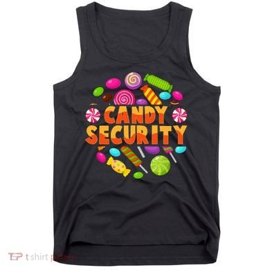 Candy Security Funny Candy Land Costume Candyland Party Tank Top