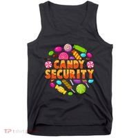 Candy Security Funny Candy Land Costume Candyland Party Tank Top thumb 0