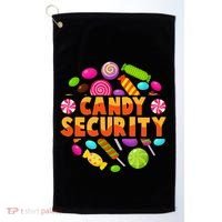 Candy Security Funny Candy Land Costume Candyland Party Golf Towel thumb 0