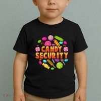 Candy Security Funny Candy Land Costume Candyland Party Toddler T-Shirt thumb 2