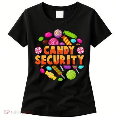 Candy Security Funny Candy Land Costume Candyland Party Women's T-Shirt