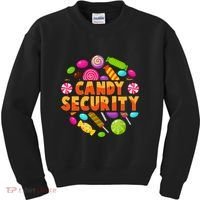 Candy Security Funny Candy Land Costume Candyland Party Kids Sweatshirt thumb 0