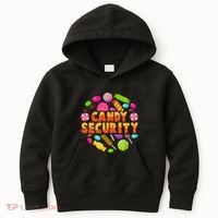 Candy Security Funny Candy Land Costume Candyland Party Kids Hoodie thumb 0