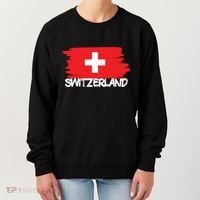 Cool Switzerland Flag Women's Sweatshirt thumb 0