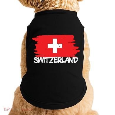 Cool Switzerland Flag Doggie Tank
