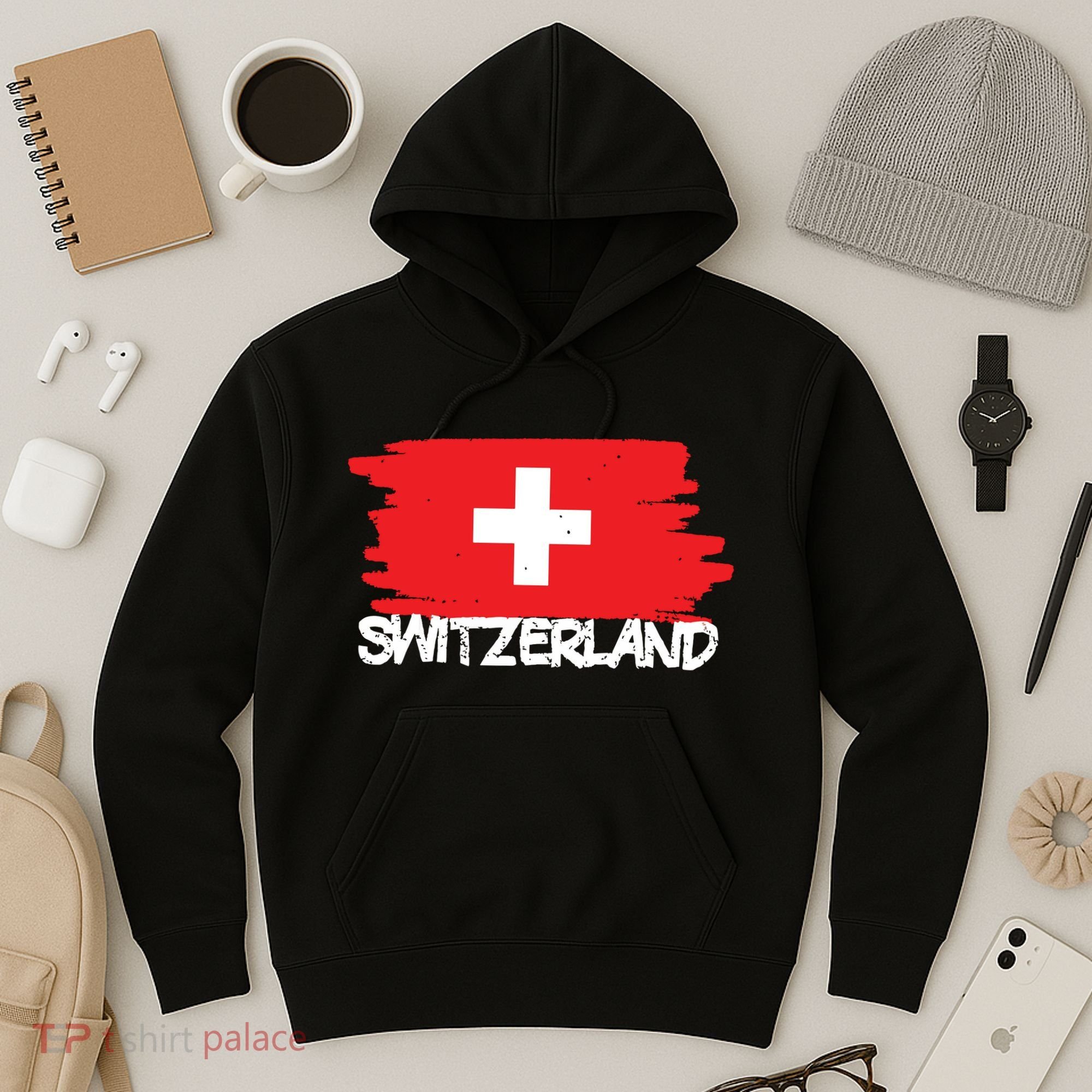 Cool Switzerland Flag Hoodie